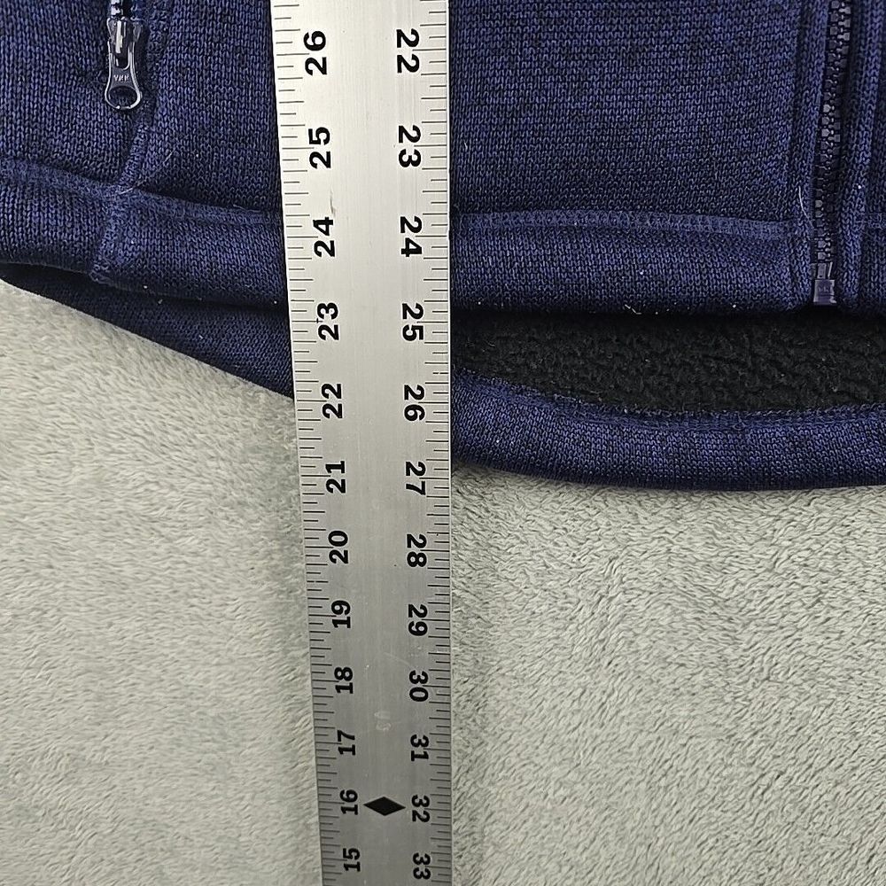 Ascend Vest Women Size Medium Blue Sweater Fleece Quilted‎ Full Zip Outdoors - Picture 8 of 9
